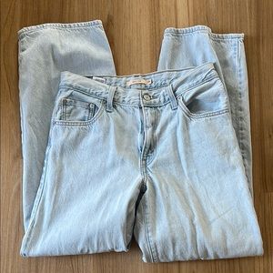 Levi baggy dad jeans women size 25